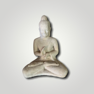 Stone Buddha white